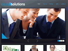 Tablet Screenshot of excelsolutions.co.nz